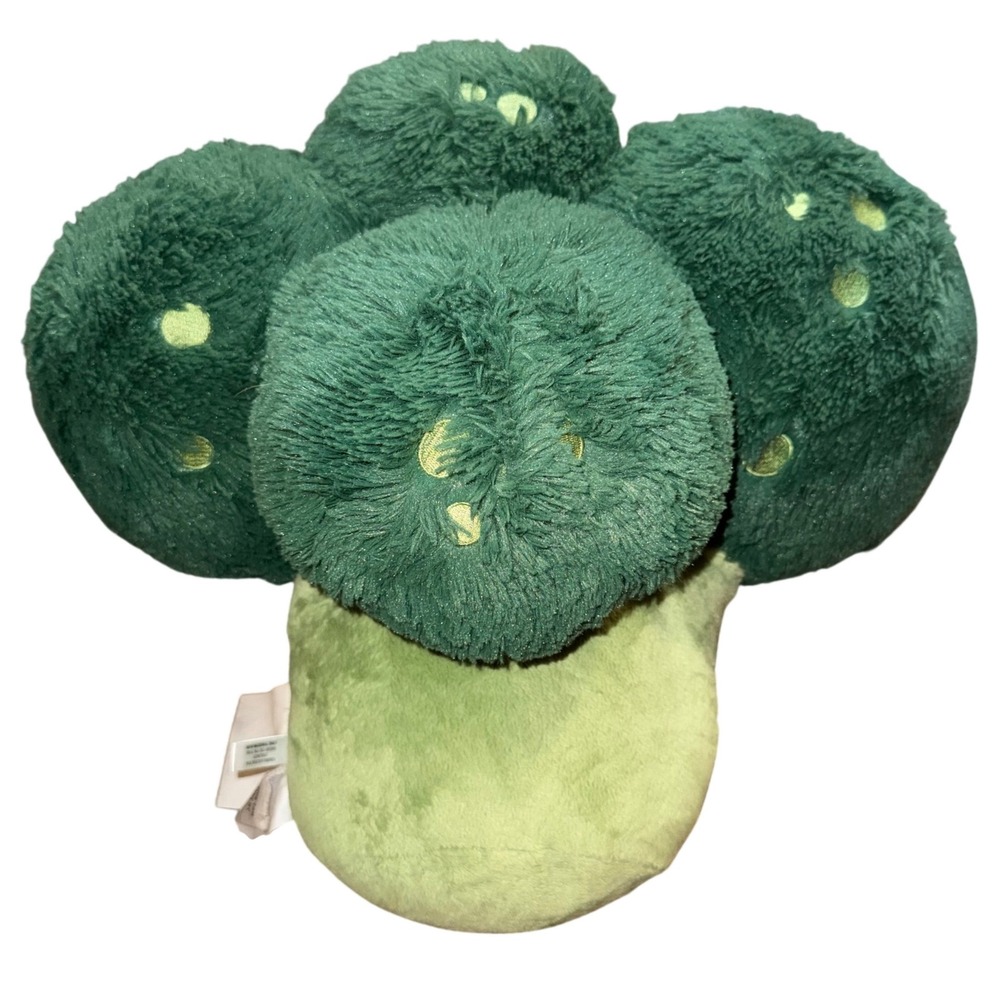 Squishables 15" Comfort Food Broccoli Plush Large Stuffed Toy Cute Veggie - Picture 2 of 5